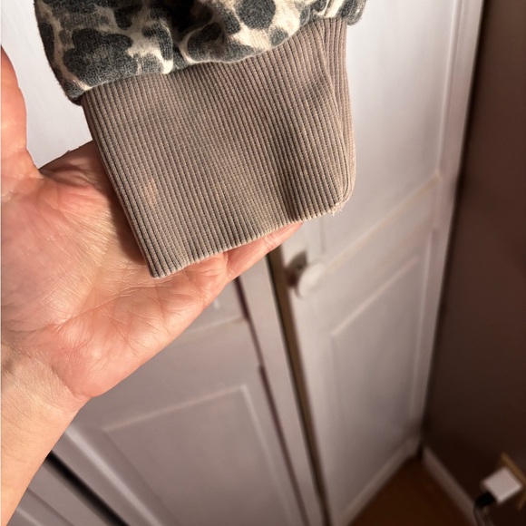 Free People “it’s a vibe” oversized leopard hoodie - Picture 8 of 8